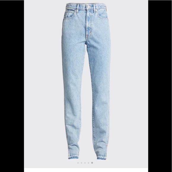 SLVRLAKE. NWOT Sierra Twisted Slim Straight Jeans w/ Splits Size 29 - Picture 5 of 7